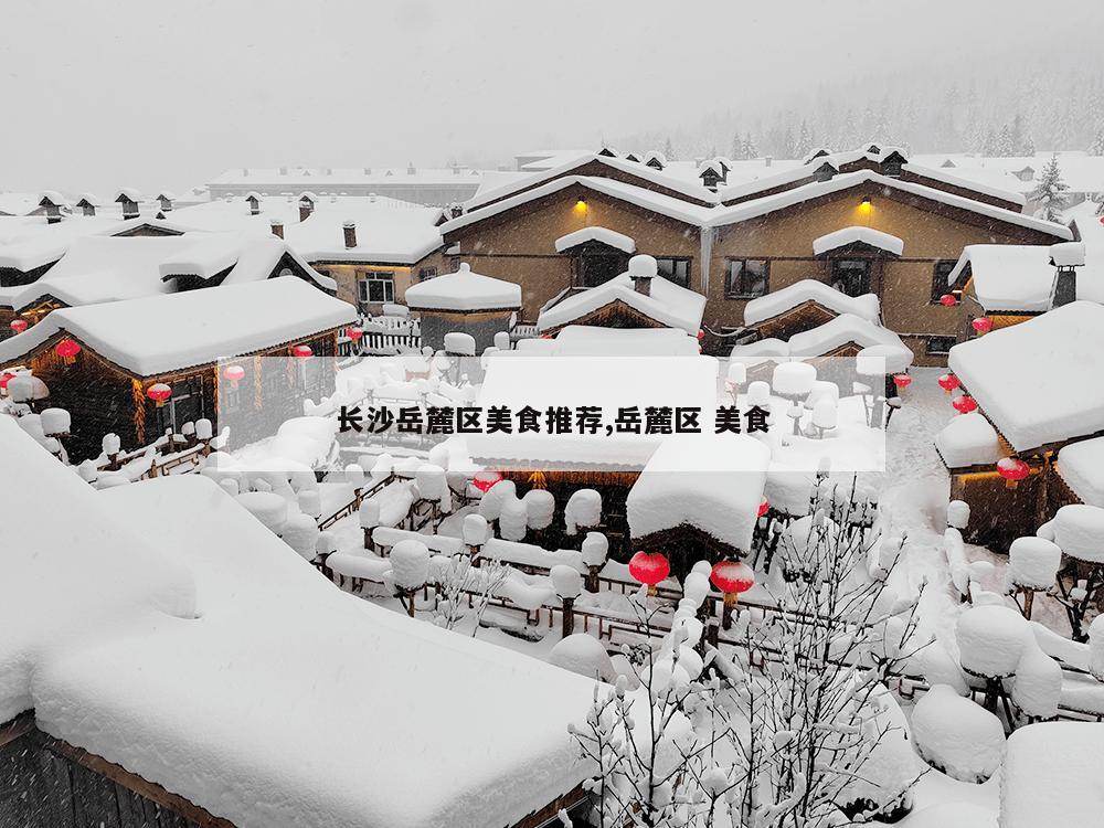 长沙岳麓区美食推荐,岳麓区 美食